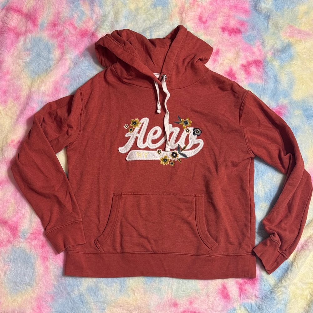 Aeropostale Rust Hoodie M/L